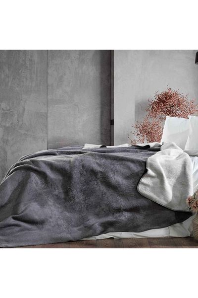 Schafer Bella Double Blanket -200x220-grey01