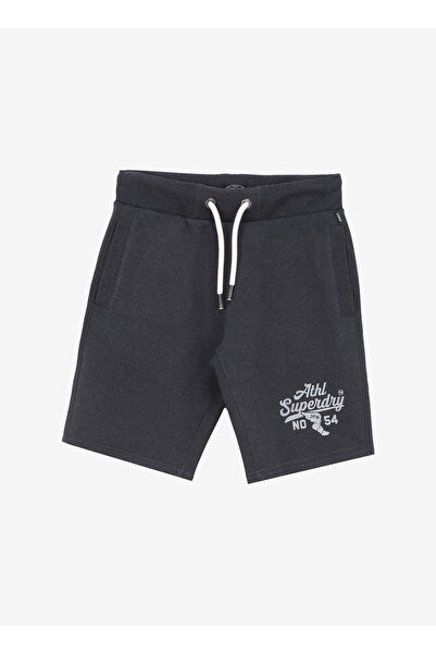 SUPERDRY Rahat Lacivert Erkek Şort M7110437AAGT_ATHLETIC COLL GRAPHIC