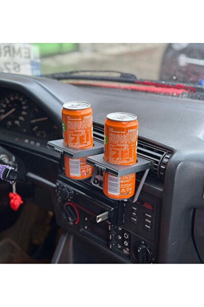 3dbaydesign BMW E30 - حامل أكواب نحيف للناشر الأوسط واليمين واليسار (2 قطعة)