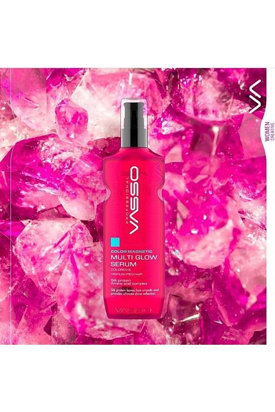VASSO WOMEN Shine and Vitality Hair Serum with Silk Protein for Dyed Hair 175 ml