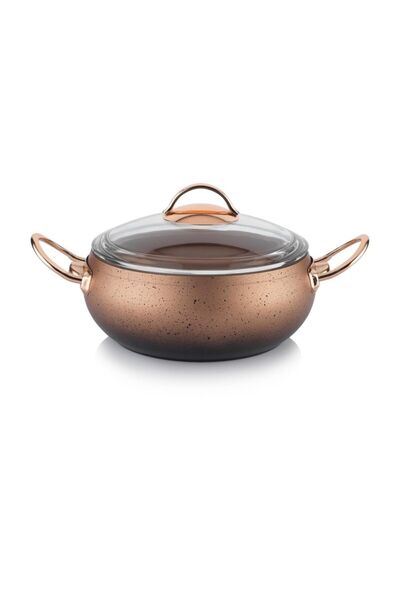 Schafer Jupiter Yanmaz Yapışmaz 22 Cm Derin Tencere Yeşil