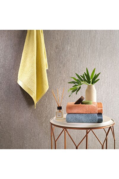 Schafer Home Stone 50X90 Towel - Mustard