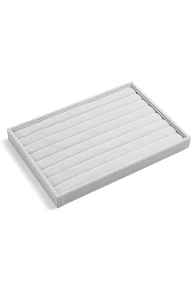 ÖZER KUTU Ring Tray Roll Gray Suede