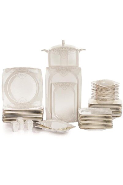 Schafer Wondel Yemek Takımı 60 Parça Beyaz-02