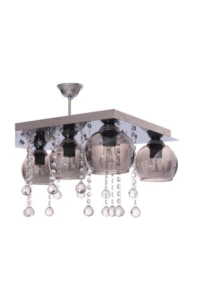 Umur Aydınlatma Minör 5'li büyük ledli kumandalı avize sarkıt