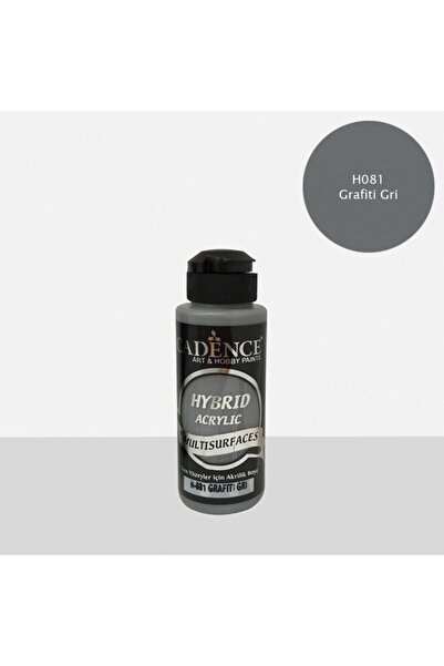 Cadence Hibrit Multisurface Akrilik Boya 120 Ml H081 Grafiti Gri