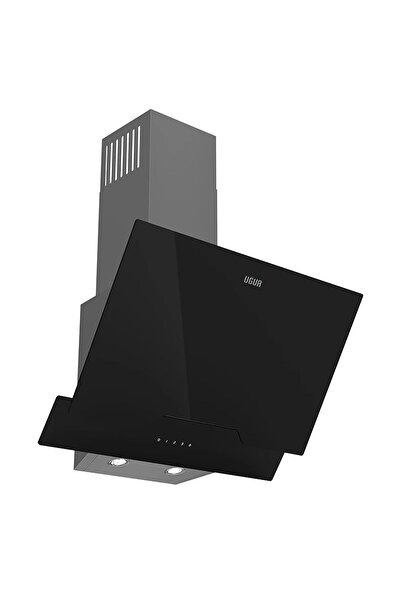 Uğur UAD 6012G SA3D Siyah Cam Duvar Tipi Davlumbaz