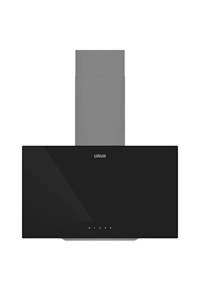 Uğur UAD 6012G SA3D Siyah Cam Duvar Tipi Davlumbaz