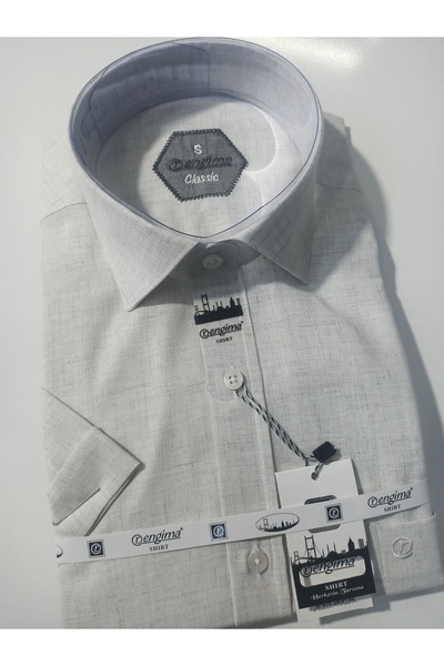 Rengima Cotton Short Sleeve Classic Shirt
