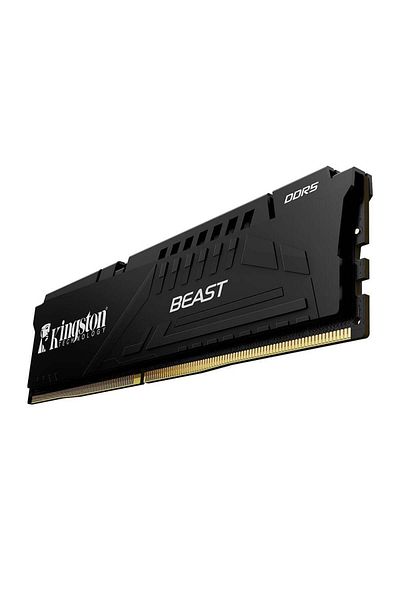 Kingston Beast Black 8GB DDR5 CL36 DIMM - ذاكرة وصول عشوائي للكمبيوتر المكتبي 5200 ميجا هرتز