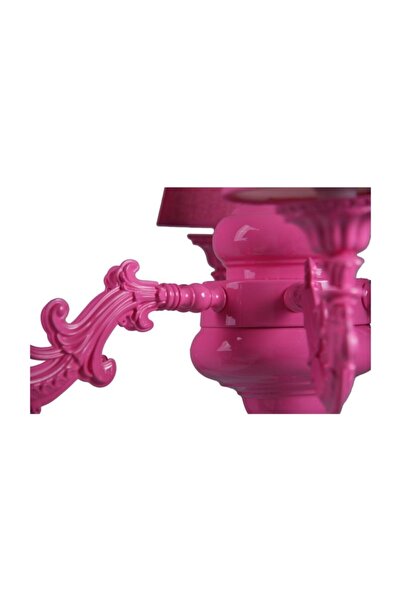 Umur Aydınlatma Dolce Vita 6'Lı Büyük Fuşya Şapkalı Premium Avize