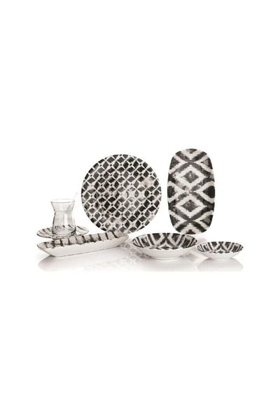 Schafer Black Sophie Breakfast Set Sıy01 32 Pieces