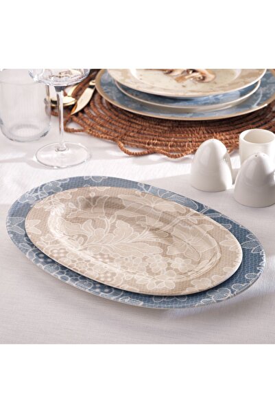 Schafer Volte Yemek Takımı 55 Parça-Mavi