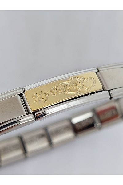RoseCo00 Italian Steel Bracelet Charm