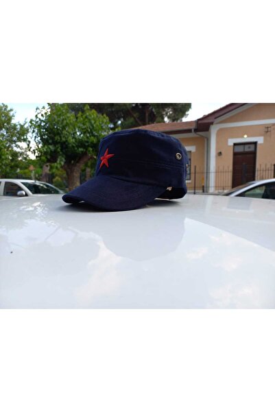 salarticaret kızıl yıldızlı che guevara fidel castro şapka lacivert ayarlanab...