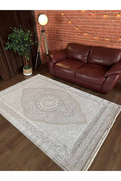 Armada Carpet Armada 3300A Kahve Antibakteriyel Yumuşak Dokulu Halı Toz Verme...