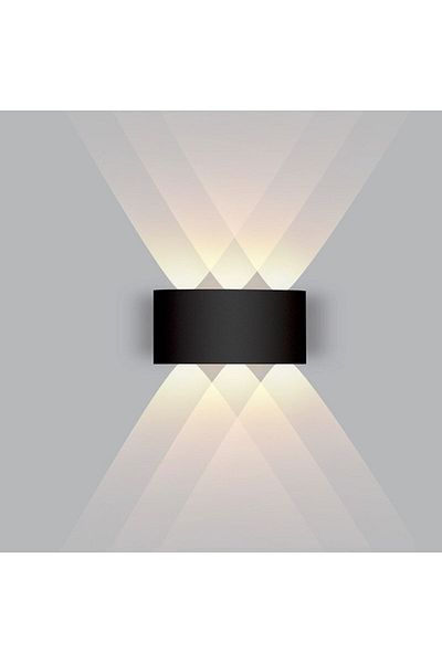 Ucuz Geldi 9W Bidirectional Led Sconce - Heroled Overhead 6-Piece Pattern Wall Lamp