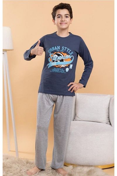 Pyjama Familya Νεανική μακρυμάνικη πυτζάμες εποχής