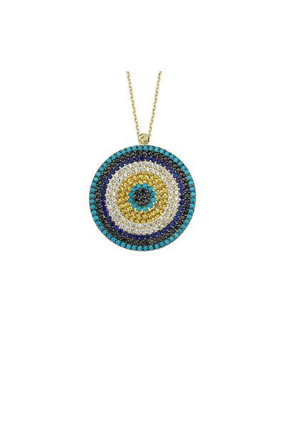 Altınbaş Altın Nazar Boncuklu Kolye