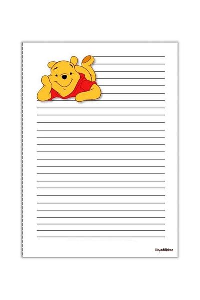 LikyaDükkan Bloc de note Memopad Pull Tear Dimensiune A4 50 de coli
