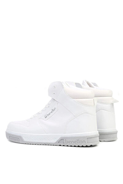 Benetton Unisex ψηλό πάνινο παπούτσι - Casual αθλητικά παπούτσια