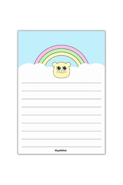 LikyaDükkan Bloc de note Memopad Pull Tear Dimensiune A4 50 de coli
