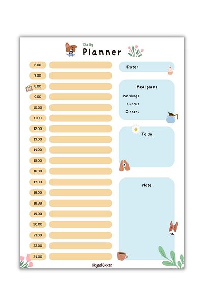 LikyaDükkan Memopad Pull-Pull A5 Size 50 Sheets Notepad