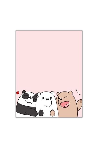 LikyaDükkan Memopad Pull-Pull A6 Size 50 Sheets Notepad