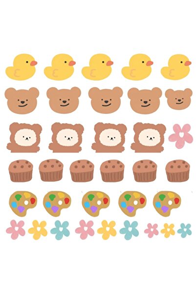 LikyaDükkan Mini autocolant colorat distractiv cu design special