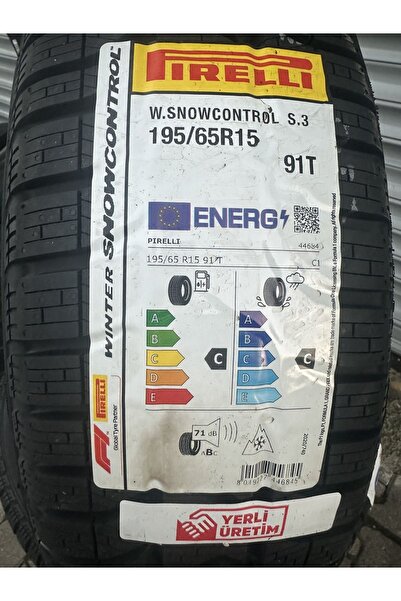 Pirelli 195/65R15 91T W.SNOWCONTROL S3 PİRELLİ DOT 2023