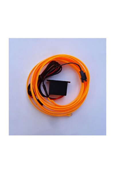 Carub Araç Içi Işıklı Led Turuncu Ip Neon. Tüm Araçlar Için Uygundur.