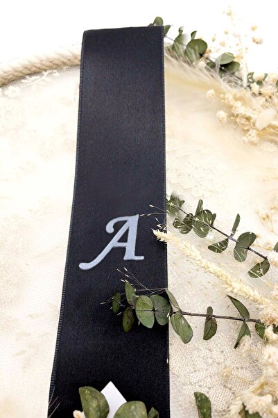 Lora Davet Takı Kurdelesi (İSİMLİ) (1 ADET) Siyah 42129