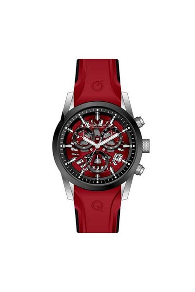 Quantum PWG1095.358 Silicone Cord Men's Red Wristwatch Function 1746