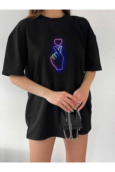 LAND MODA Oversize Unisex Basic T-shirt