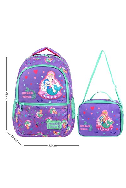 Waddell Φούξια πέτρινη ορθοπεδική τσάντα πρωτοβάθμιας εκπαίδευσης με σχέδιο π...