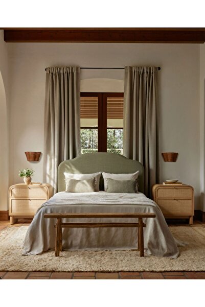 Latanwood Airon Hazeranlı Ahşap Komodin