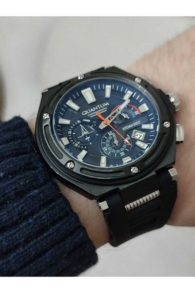 Quantum Hng1010 Silicone Cord Men's Wristwatch Function 1721