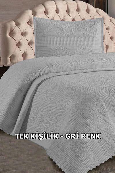 Çt Çeyizci Tekstil Daily Single Bedspread, Dowry Single Quilted Bedspread Bedspread