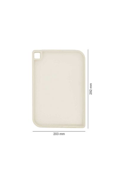 NEOFLAM Fika Cutting Board Beige Non-Slip Microban Protection 3 Piece Set