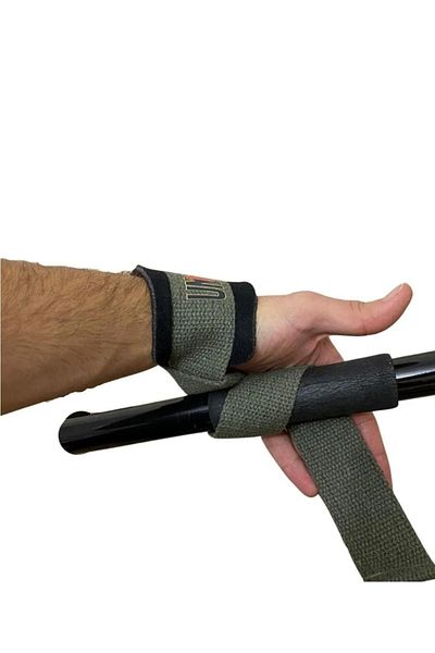 Hanbulls Unisex Khaki Lifting Straps - Weight Lifting Strap