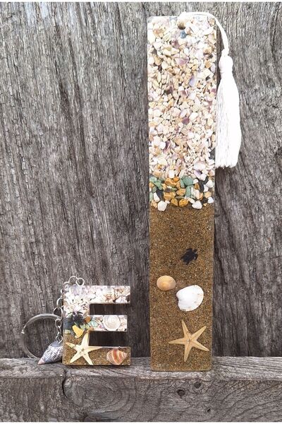 KUZEY WORKSHOP EPOKSİ KİTAP AYRACI VE ANAHTARLIK SETİ