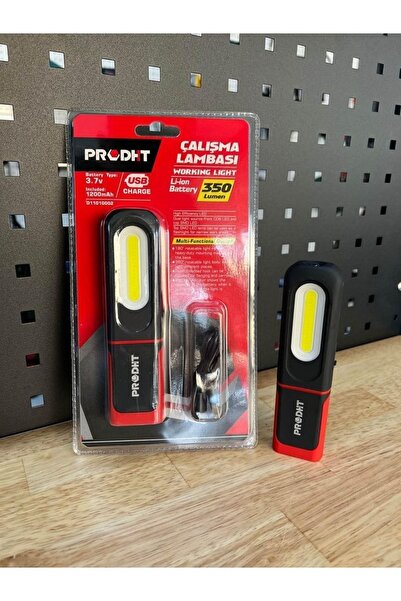 DHT Şarjlı Led Lamba Led Fener Mıknatıslı 350lumen De1000222000
