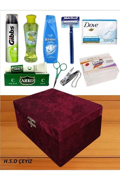 Sonem Çeyiz Комплект козметика за грим на младоженеца Dowry Chest 1312