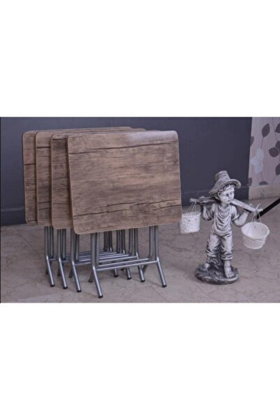 arvenlive Zigon Sehpa 4 Lü 35*45 Cm Çay&kahve Sehpası (4 Lü)