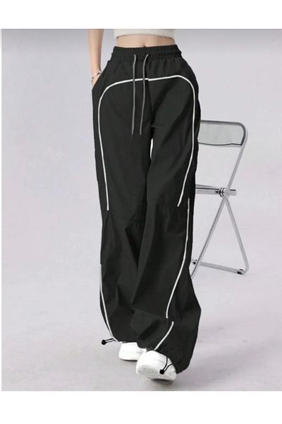 DEEFWEAR Y2k φαρδύ παντελόνι Tactical Cargo Parachute
