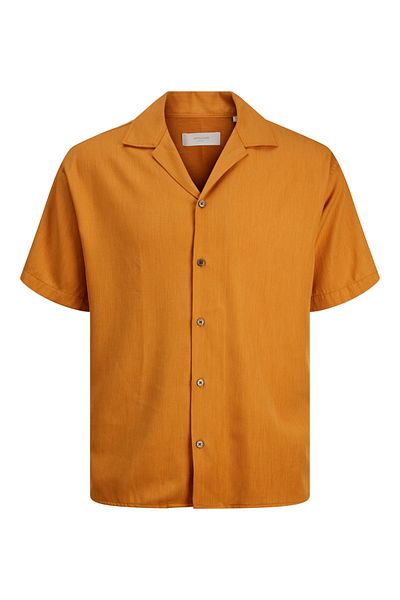 Jack & Jones Cămașă cu decolteu în V pentru bărbați - JPRCCAARON Resort S/S LN 12251027