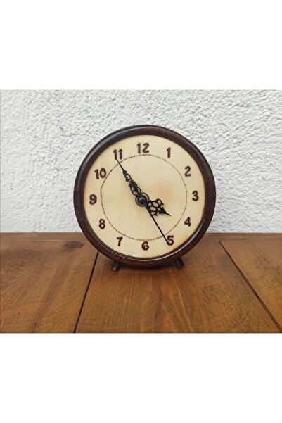 dekorasyonsepetim Ahşap antika görünümlü saat