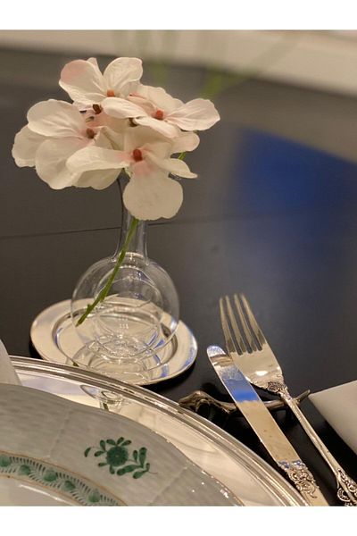 dekorasyon garajı Blown Glass Napkin Holder