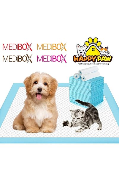MEDİBOX MEDIBOX Kedi Köpek Çiş Eğitim Pedi 60cm x 90cm - 240 Adet - 8 Paket