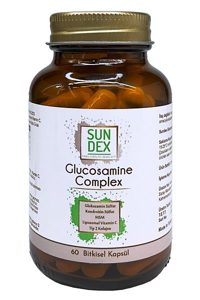 Sun Dex Family Health Since 2021 Glucosamine Complex 60 Herbal Capsules